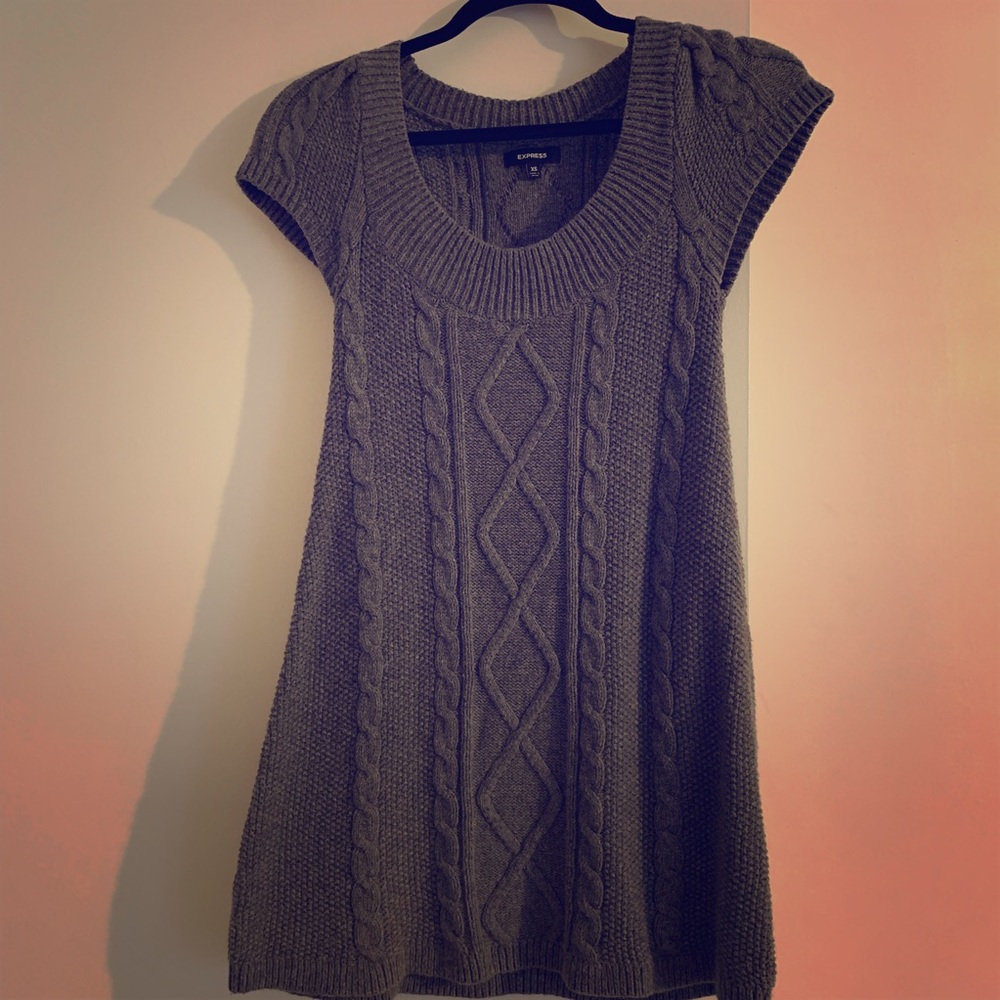 Express knit dress.